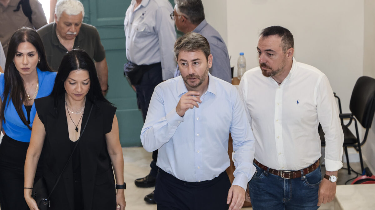 Νίκος Ανδρουλάκης και Νάντια Γιαννακοπούλου