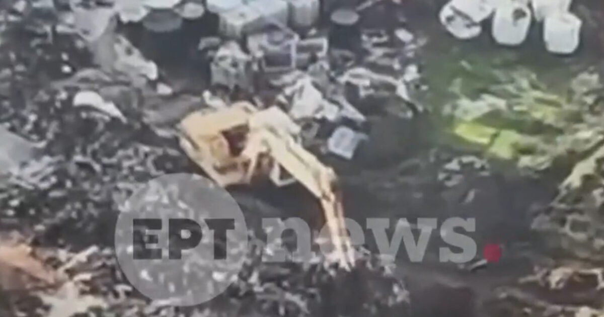 Preveza: Video of the moment they bury animal waste in the Louro River – Over 200 tons of remains were illegally buried