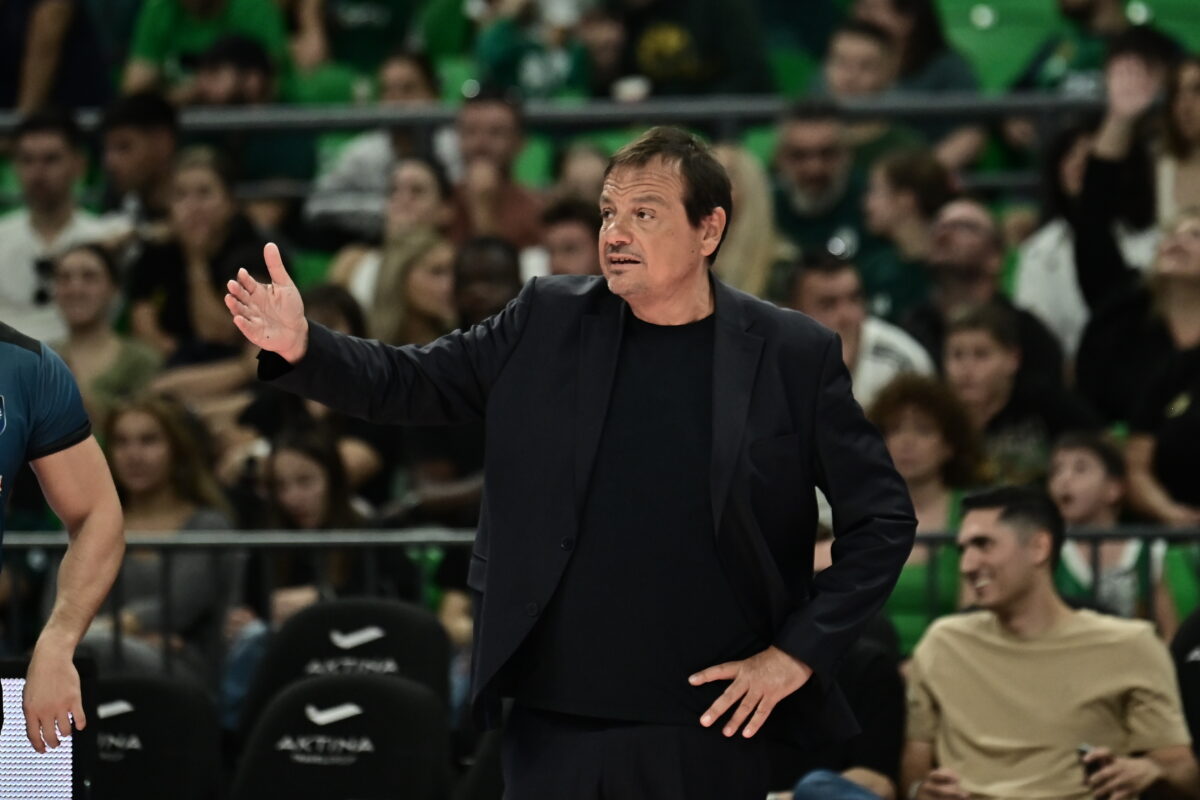 Ο Αταμάν σε αγώνα του Παναθηναϊκού (ΜΙΧΑΛΗΣ ΚΑΡΑΓΙΑΝΝΗΣ
