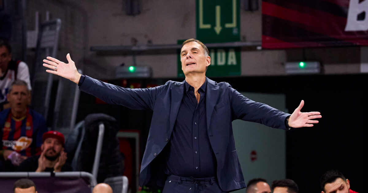 Basconia – Olympiacos: The ride of the match with Barzok’s speech to the players