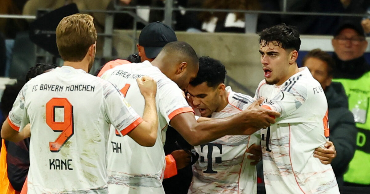 Eintracht Frankfurt-Bayern Munich 0-3: Continue its ultimate series with Louis Diaz leading