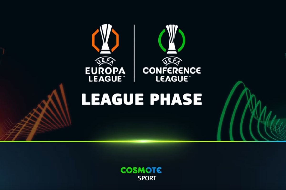 UEFA Europa και Conference League: Παναθηναϊκός, ΠΑΟΚ και ΑΕΚ παίζουν στην COSMOTE TV