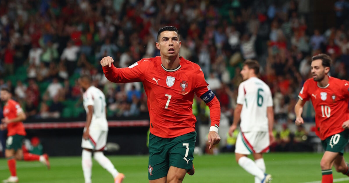 Cristiano Ronaldo has scored 90 goals with Portugal since he was 30 years old