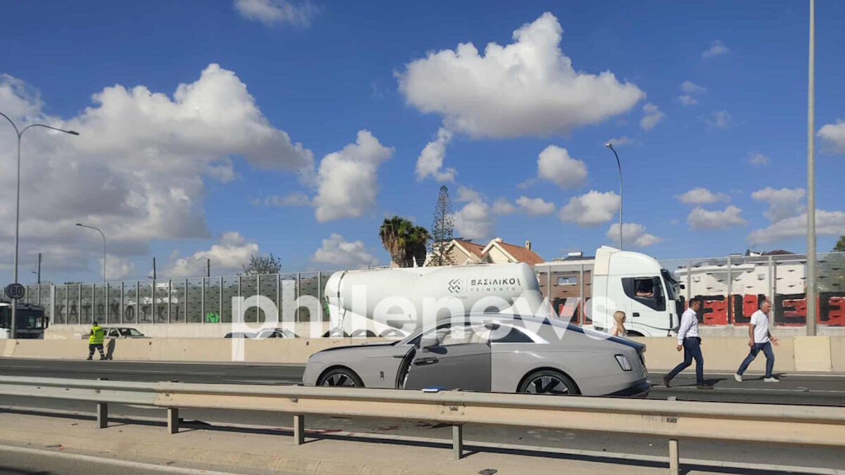 Το αυτοκίνητο του Κύπριου επιχειρηματία που δολοφονήθηκε