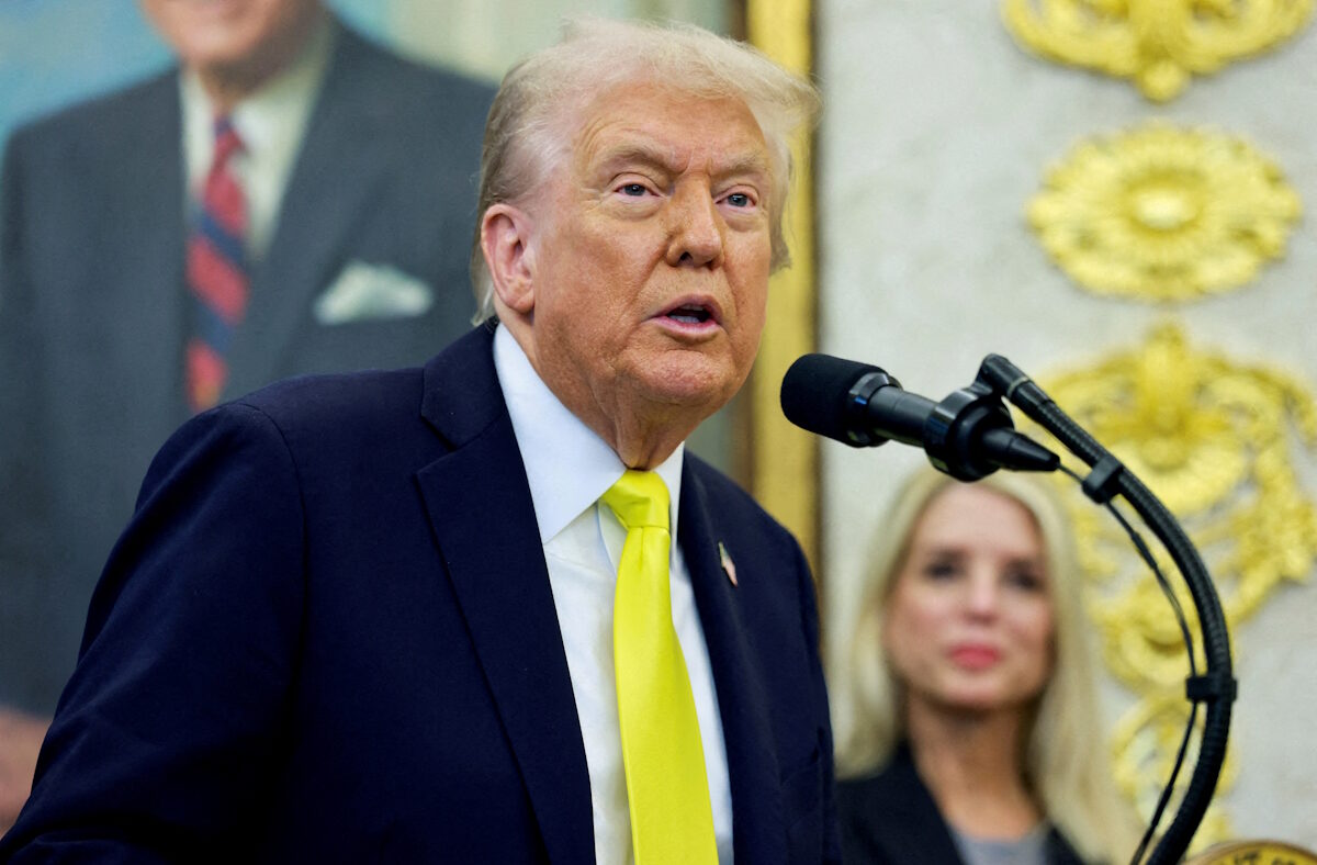 Ο Πρόεδρος των ΗΠΑ, Donald Trump στον Λευκό Οίκο