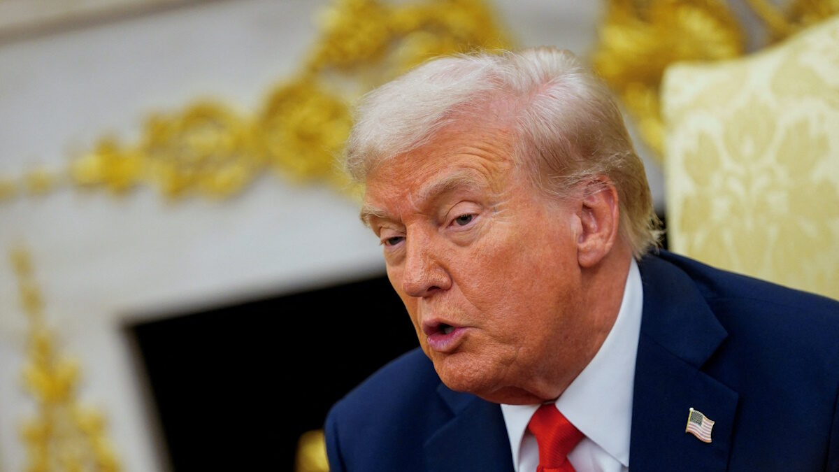 Ο Αμερικανός πρόεδρος Ντόναλντ Τραμπ