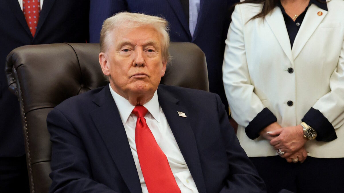 Ο Ντόναλντ Τραμπ στο Οβάλ Γραφείο