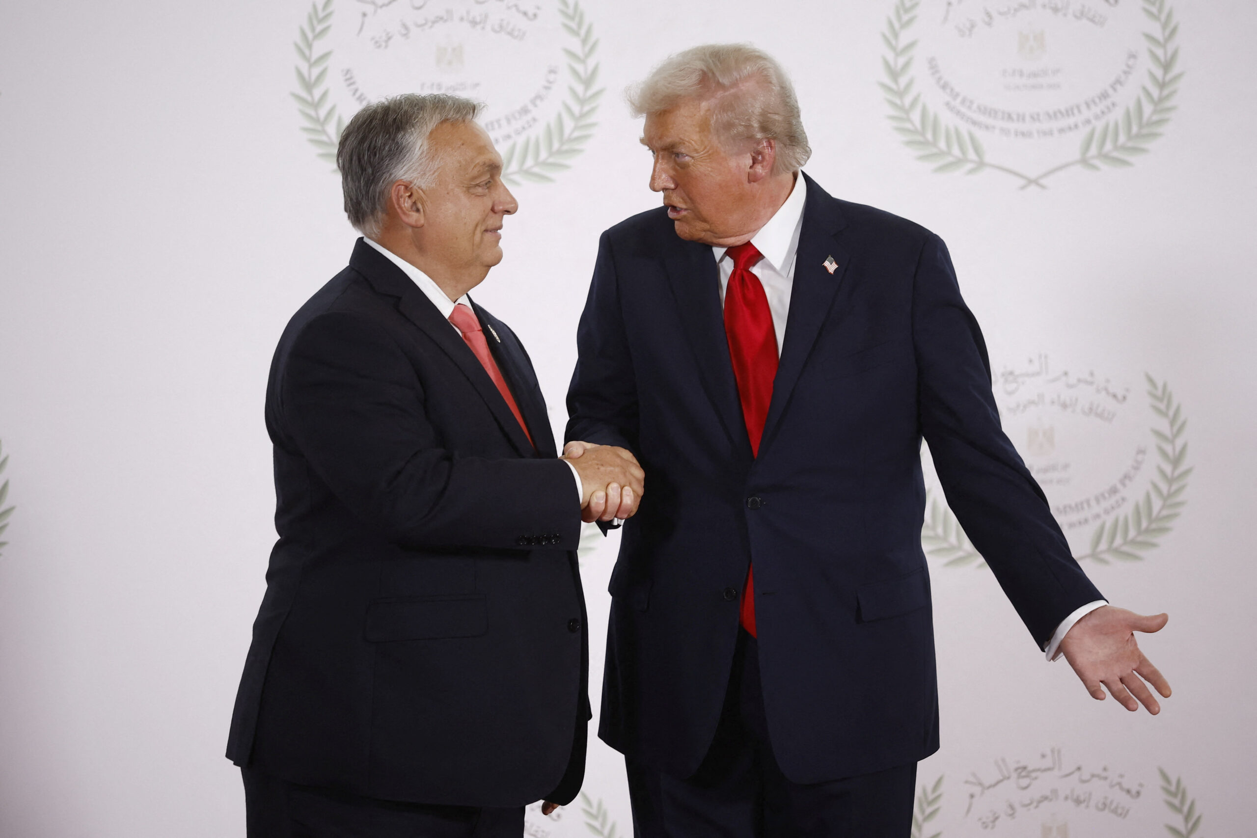 US President Donald Trump and Hungary Prime Minister Viktor Orban