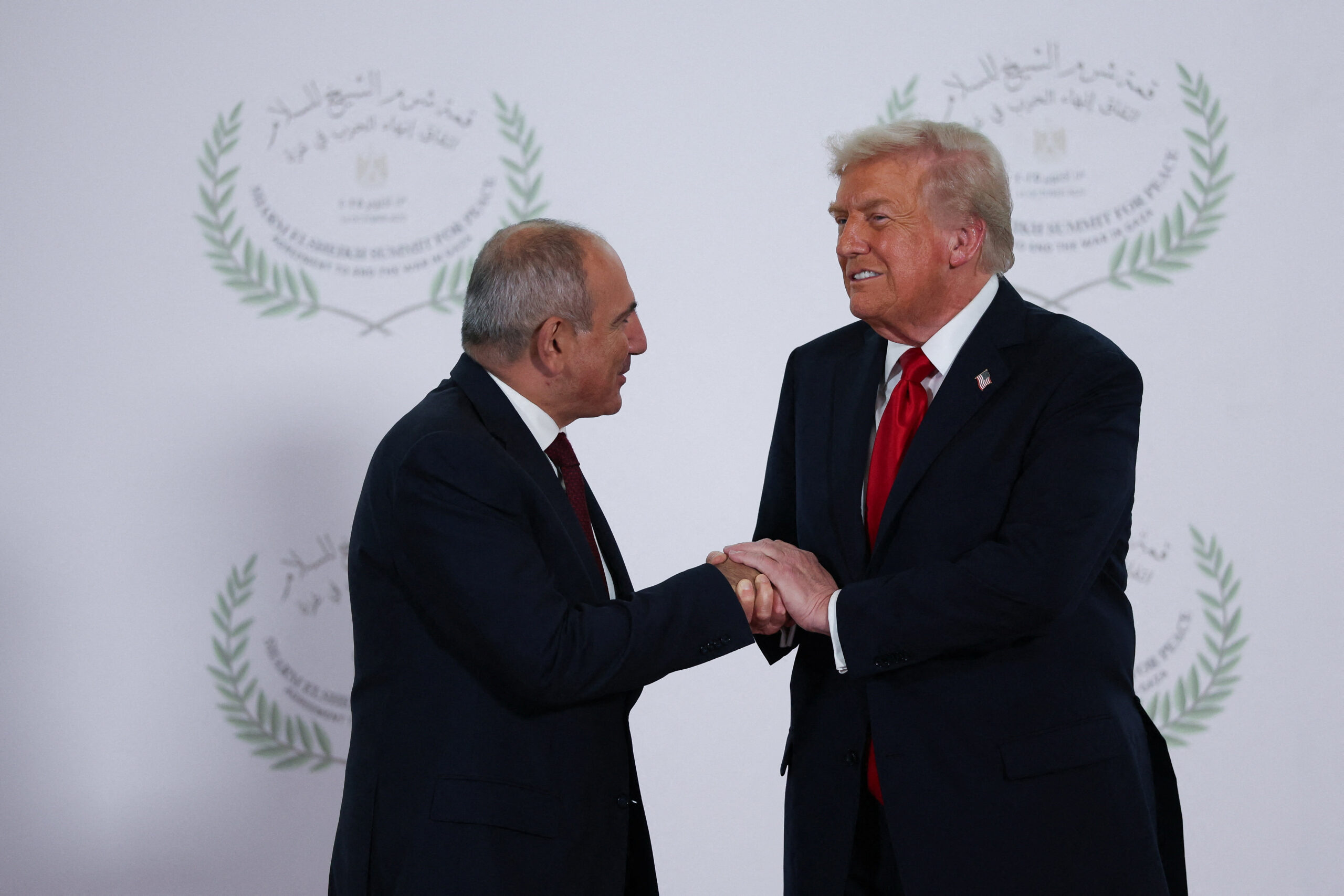 US President with Armenian Prime Minister Nikol Pashinyan