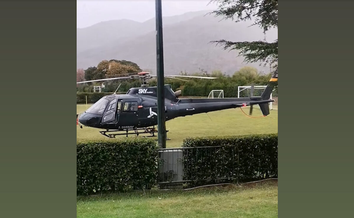 Απίστευτο σκηνικό για τον Νέστο Χρυσούπολης: Ελικόπτερο προσγειώθηκε στο γήπεδο την ώρα της προπόνησης