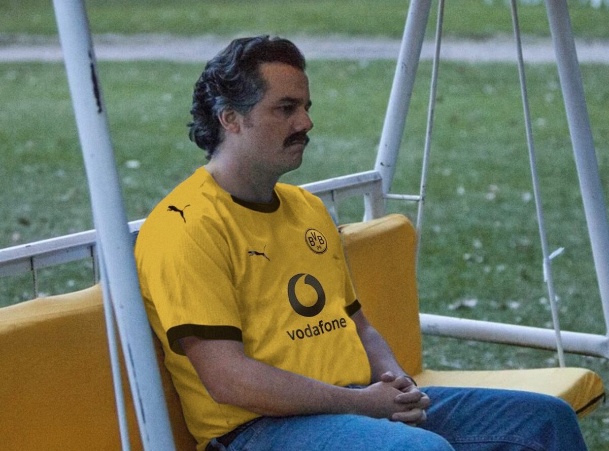 «Αγανακτισμένη» η Ντόρτμουντ έκανε απίθανη ανάρτηση με τον Πάμπλο Εσκομπάρ