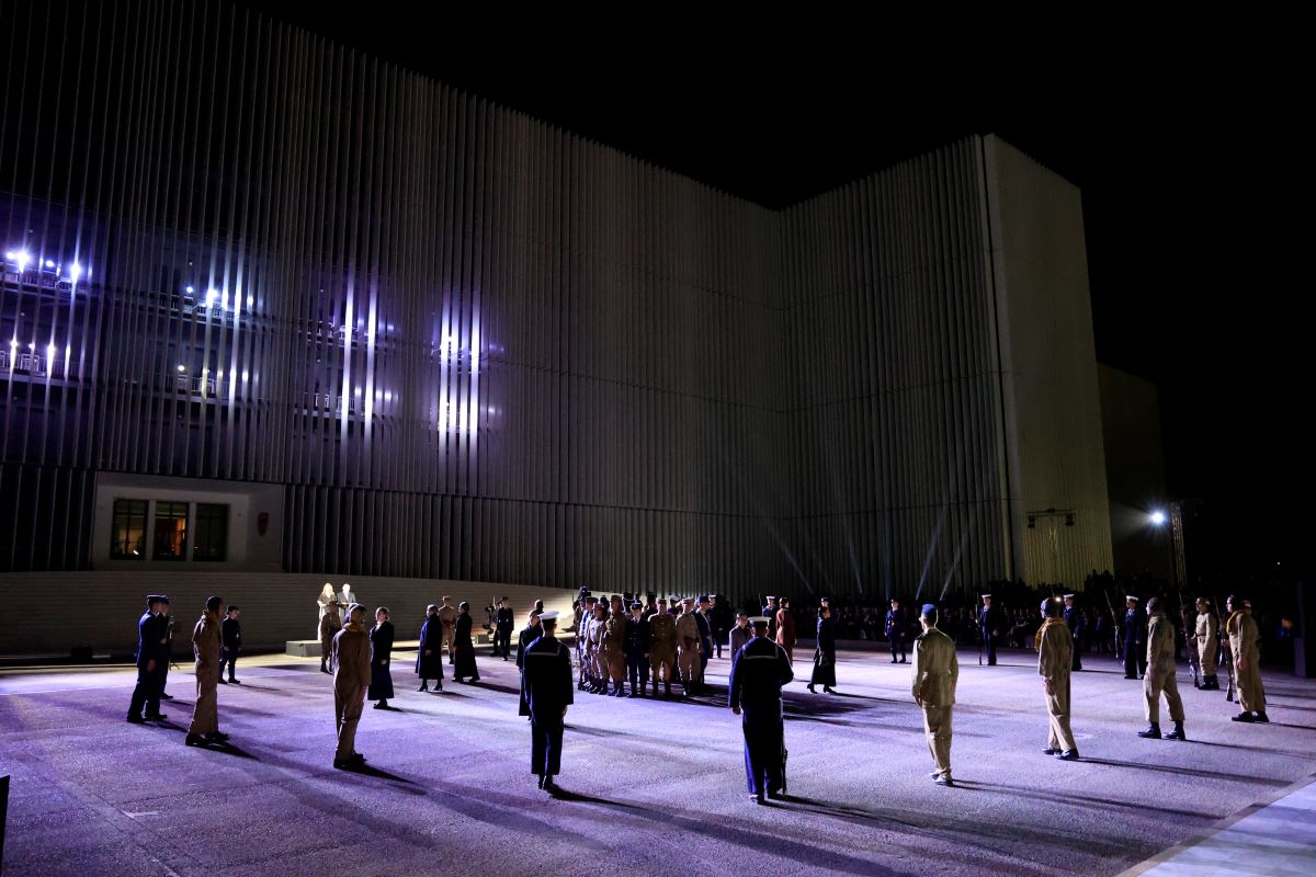 Εντυπωσίασε το θεατρικό δρώμενο κατά την τελετή εγκαινίων