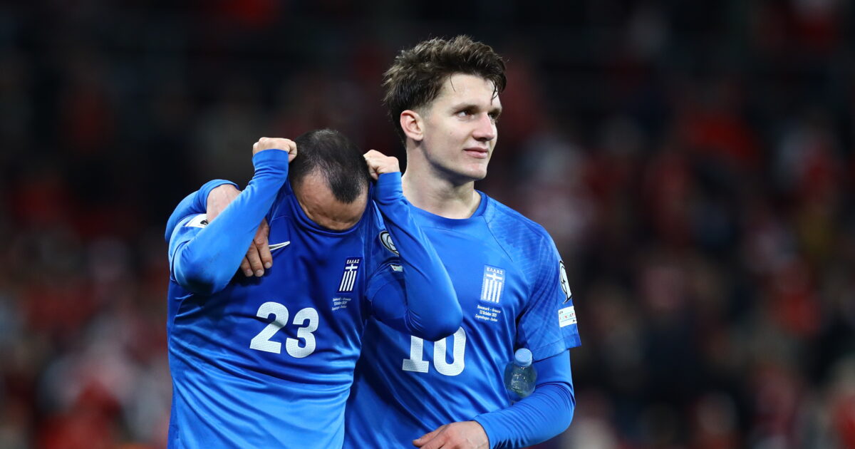 National Football: Players’ excitement and applause after 3-1 by Denmark