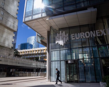 Τα κεντρικά γραφεία του χρηματιστηρίου Euronext στο Παρίσι