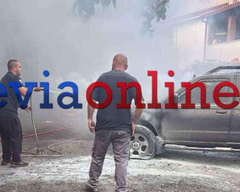 Εύβοια: Φωτιά σε σπίτι από βλάβη σε καυστήρα θέρμανσης – Συγκλονιστικά βίντεο και φωτογραφίες