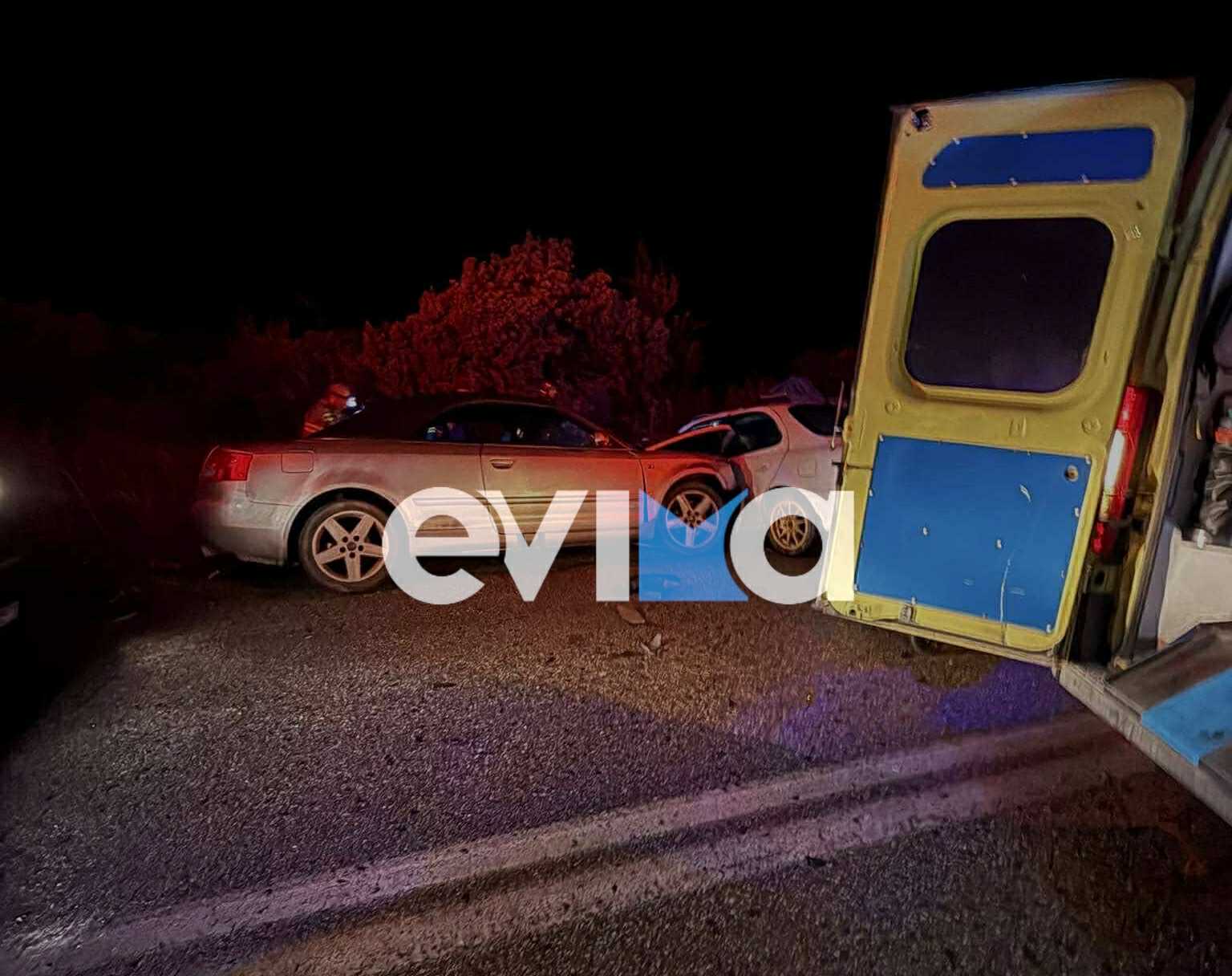 Τροχαίο δυστύχημα στην Εύβοια