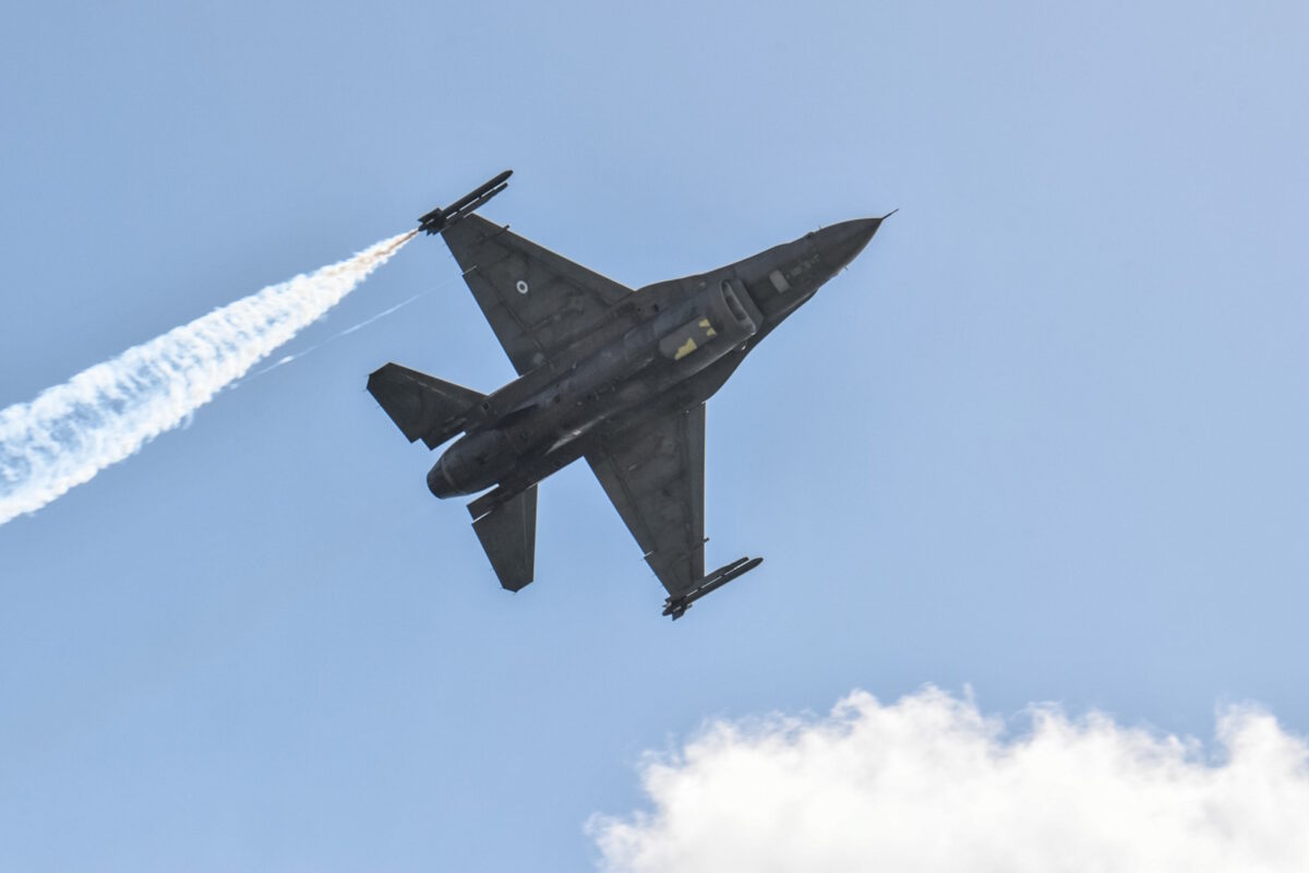 Μαχητικό αεροσκάφος F-16 της Πολεμικής Αεροπορίας