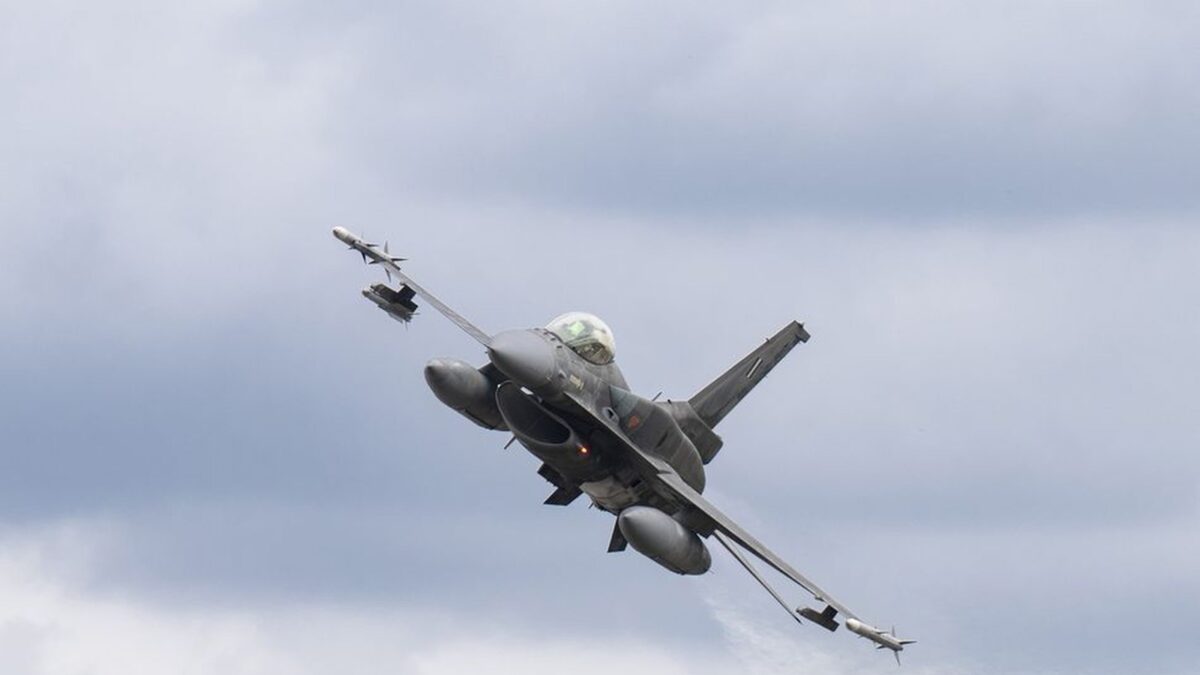 Μαχητικό αεροσκάφος τύπου F-16 της Πολεμικής Αεροπορίας