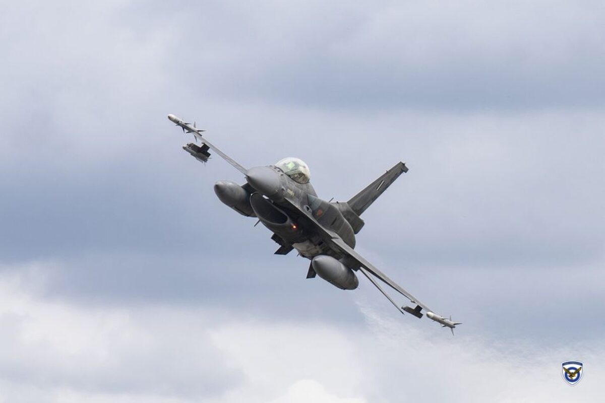 Μαχητικό αεροσκάφος τύπου F-16 της Πολεμικής Αεροπορίας