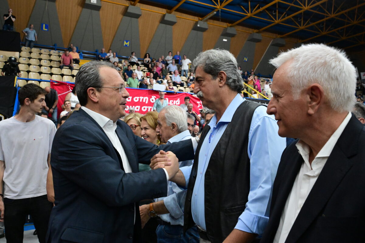 Ο Σωκράτης Φάμελλος και ο Παύλος Πολάκης