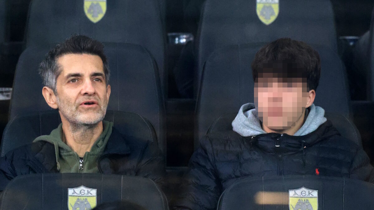 Ο Φοίβος με τον γιο του
