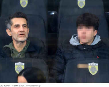 Ο Φοίβος με τον γιο του