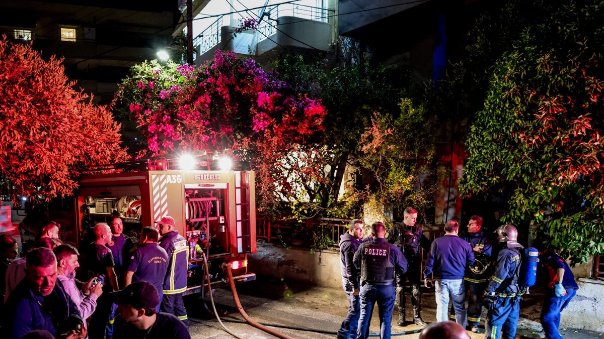 Φωτιά με δύο νεκρούς στον Μασταμπά Ηρακλείου Κρήτης