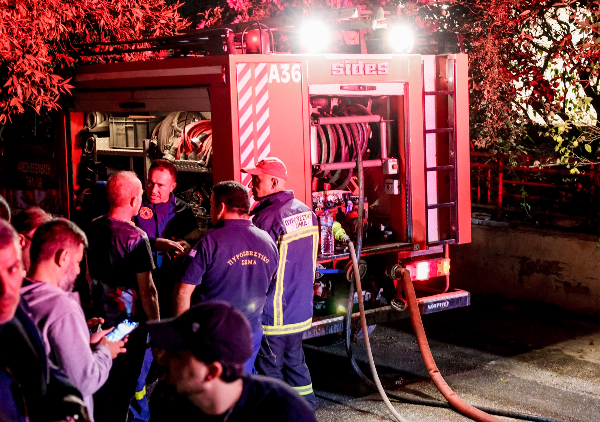 Φωτιά με δύο νεκρούς στον Μασταμπά Ηρακλείου Κρήτης