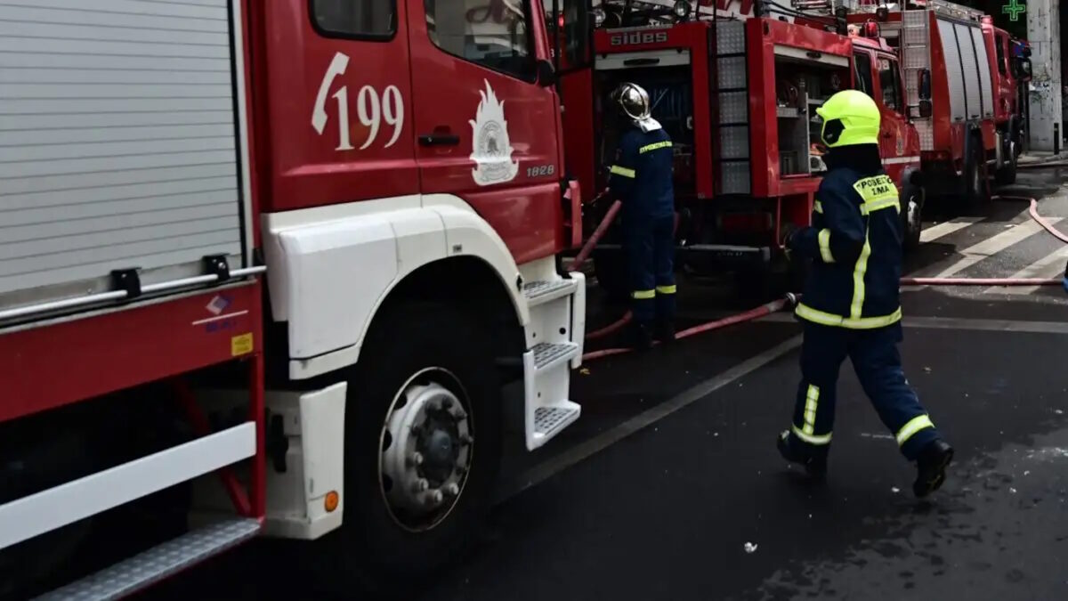Φωτιά στη Ρόδο ανάμεσα στα χωριά Αρχίπολη και Ελεούσα
