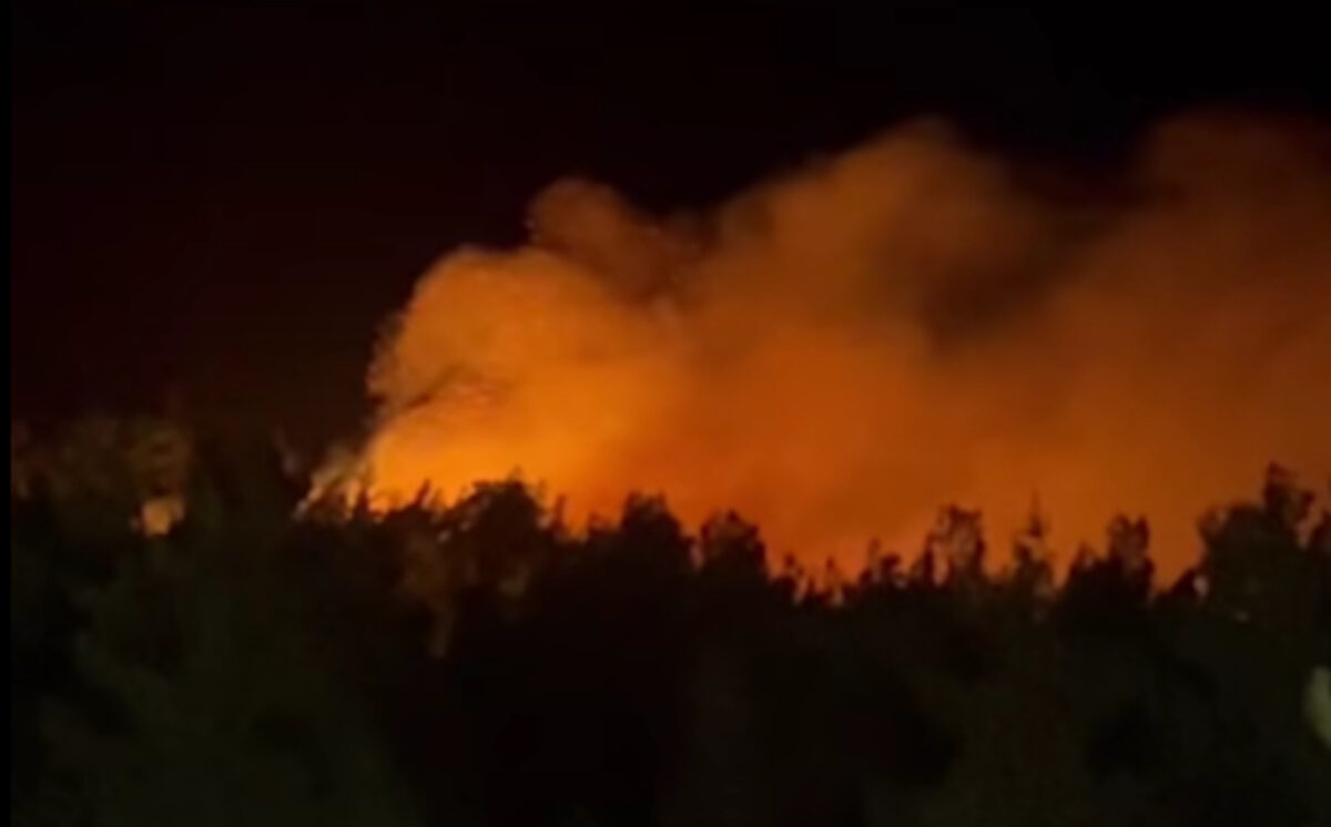 Φωτιά στη Ρόδο