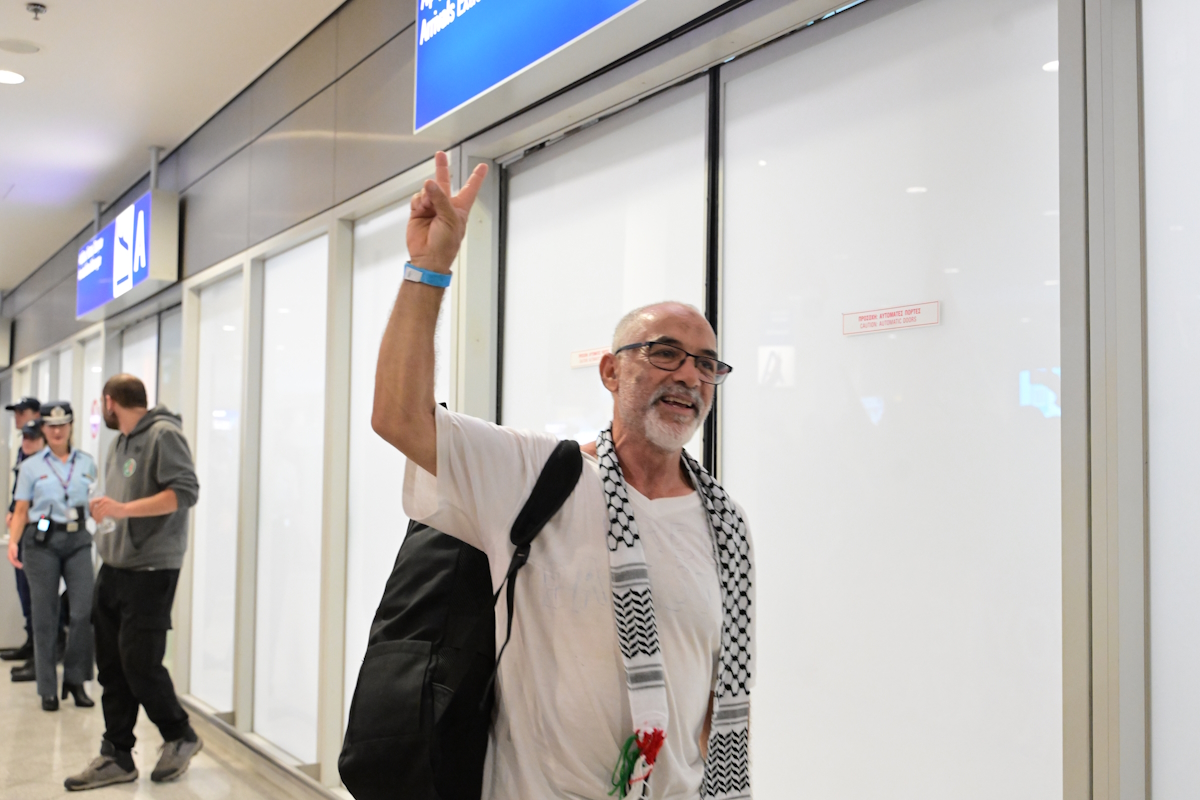 Επαναπατρισμός για τους 27 Έλληνες που συνελήφθησαν από το Ισραήλ στην προσπάθειά τους να φτάσουν στη Γάζα μαζί με τα υπόλοιπα μέλη του στολίσκου Global Sumud Flotilla
