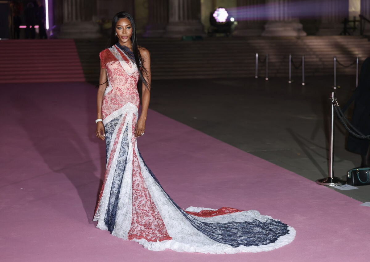LONDON, ENGLAND - OCTOBER 18: Naomi Campbell attends the inaugural British Museum Ball at The British Museum on October 18, 2025 in London, England.