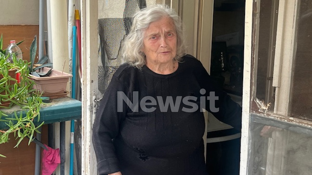 Η ηλικιωμένη, θύμα της άγριας ληστείας στη Θεσσαλονίκη