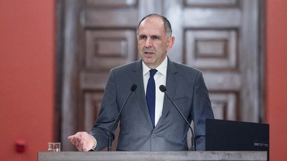 Ομιλία του υπουργού Εξωτερικών, Γιώργου Γεραπετρίτη σε εκδήλωση με τίτλο «Η Ελλάδα απέναντι στις Σύγχρονες Διεθνείς Προκλήσεις»