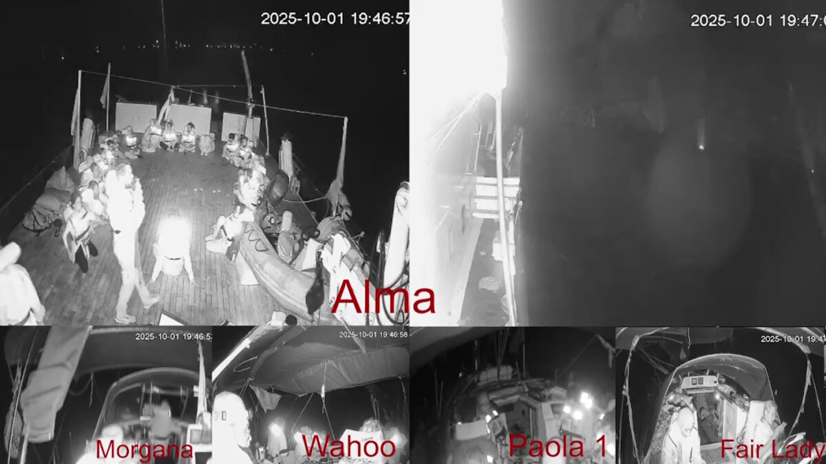 Η αποστολή του Global Sumud Flotilla σε live μετάδοση