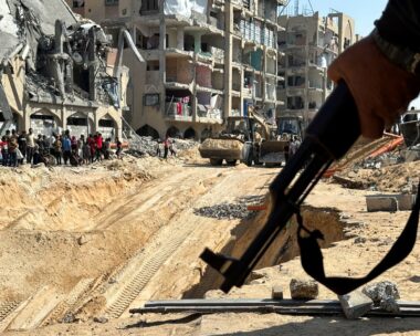 Μαχητές της Χαμάς στη Γάζα