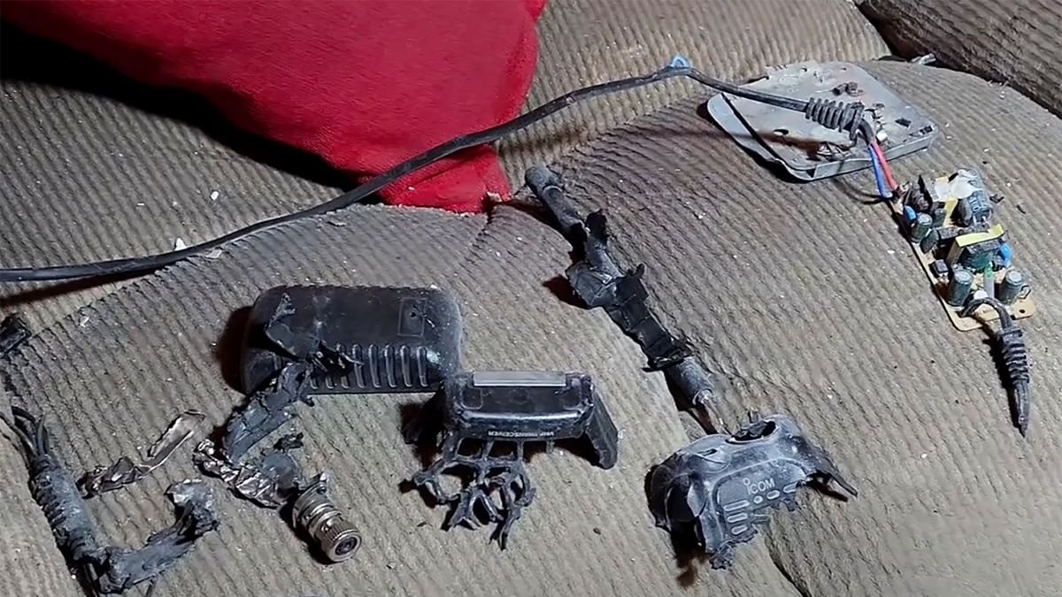 Walkie-talkie που εξερράγη στη Βηρυτό