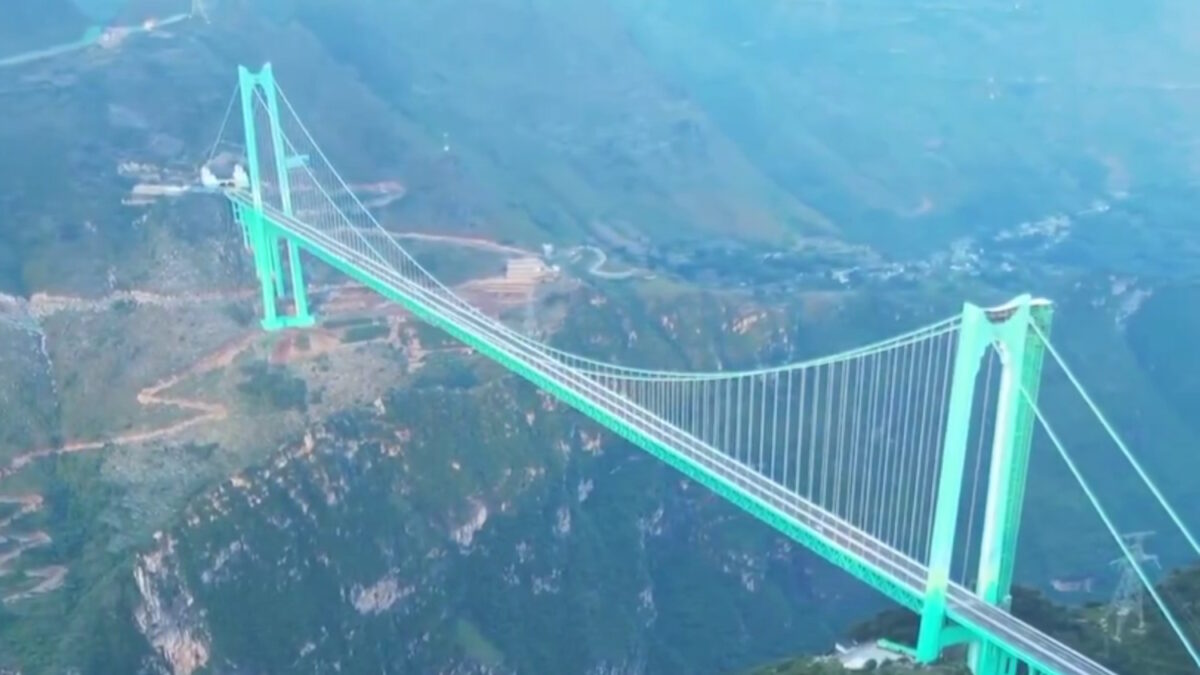 Στην Κίνα η υψηλότερη γέφυρα στον κόσμο