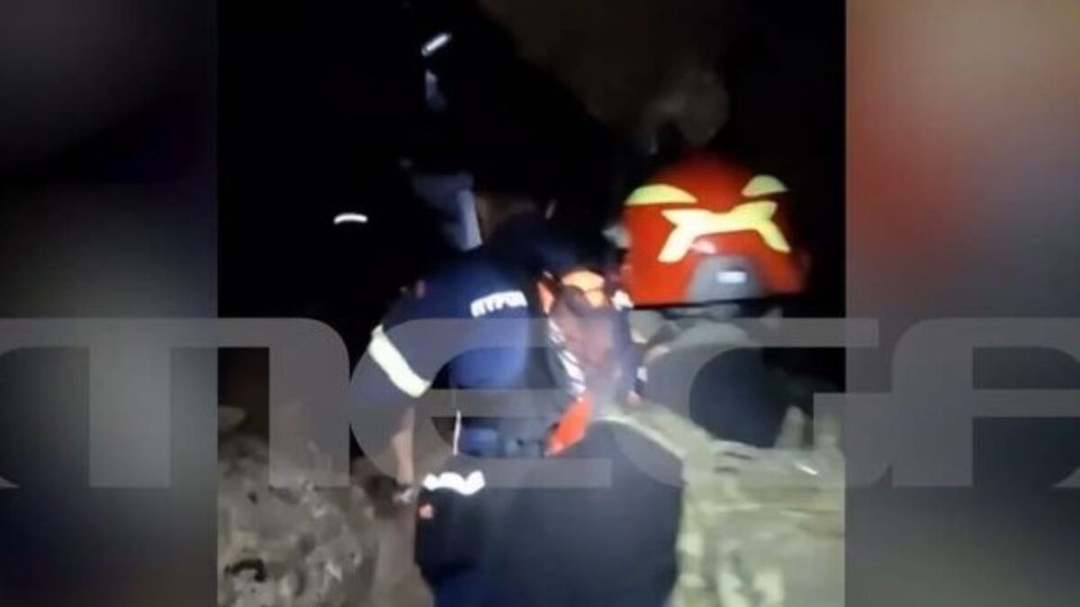Κρήτη: Επιχείρηση διάσωσης μάνας και κόρης στην Κίσσαμο – Βίντεο ντοκουμέντο