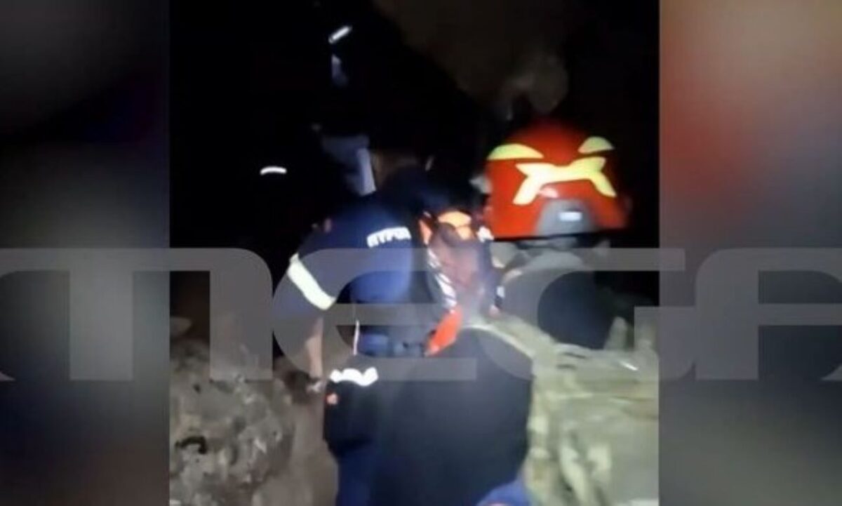 Κρήτη: Επιχείρηση διάσωσης μάνας και κόρης στην Κίσσαμο – Βίντεο ντοκουμέντο