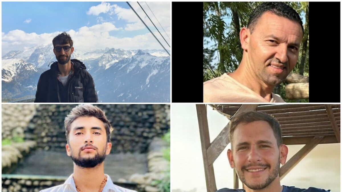 Πάνω αριστερά ο Guy Illouz, πάνω δεξιά ο Yossi Sharabi, κάτω αριστερά ο Bipin Joshi και κάτω δεξιά ο Daniel Perez