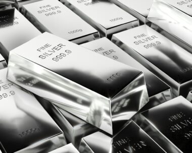 Silver bars 1000 grams pure Silver,business investment and wealth concept.wealth of Silver,3d rendering