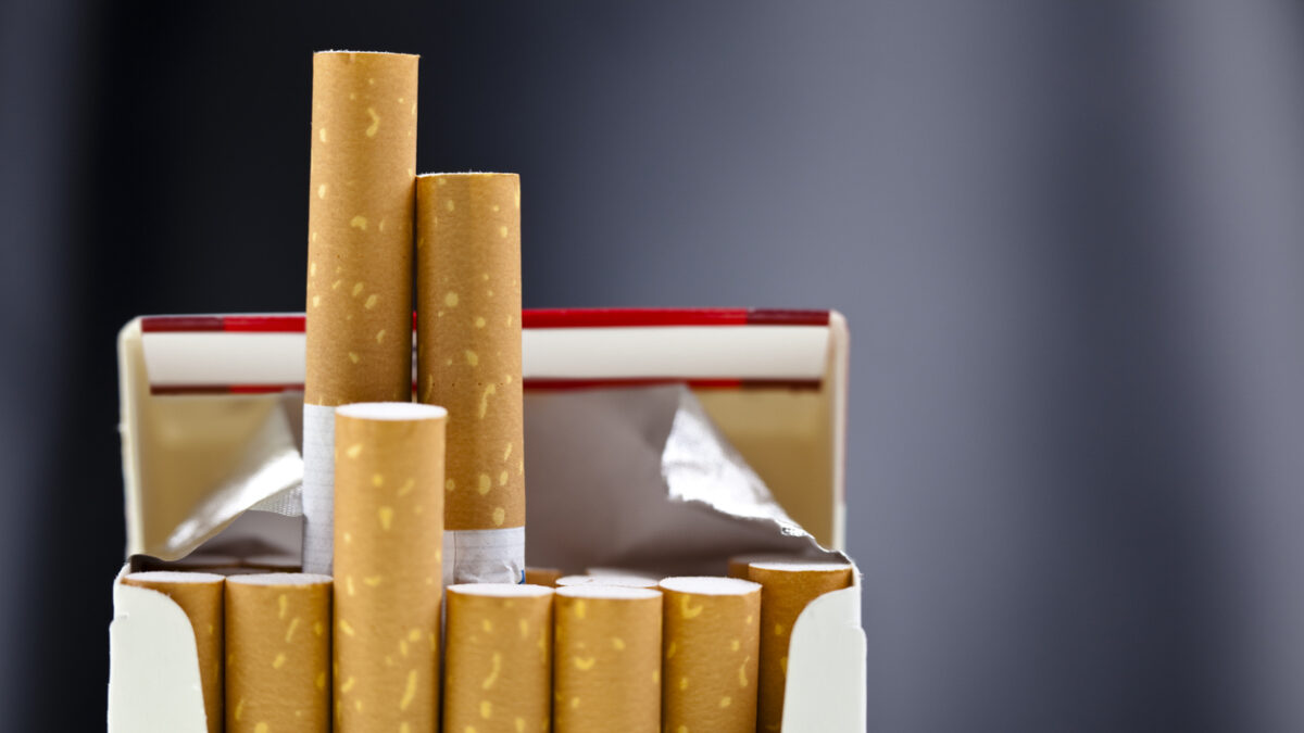 Cigarette packet
