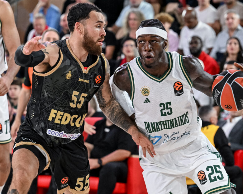 Μονακό – Παναθηναϊκός 92-84: Τρίτη ήττα για τους πράσινους στην Euroleague