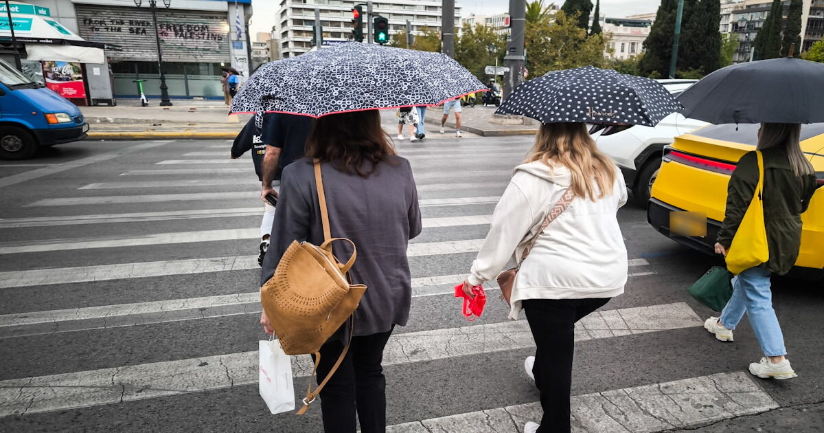 Βροχές και ισχυρές καταιγίδες σε όλη την επικράτεια