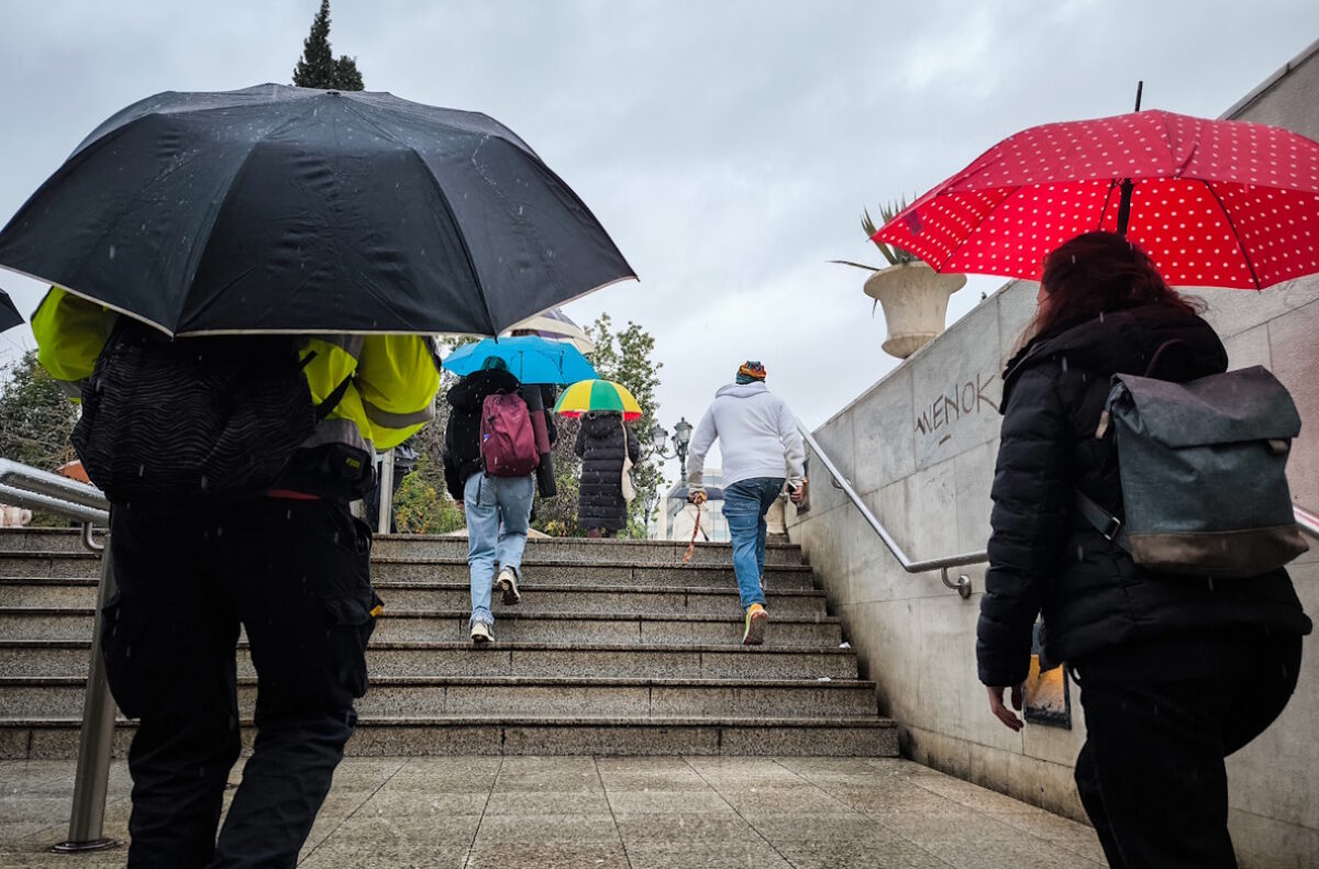 Βροχή στην Αθήνα