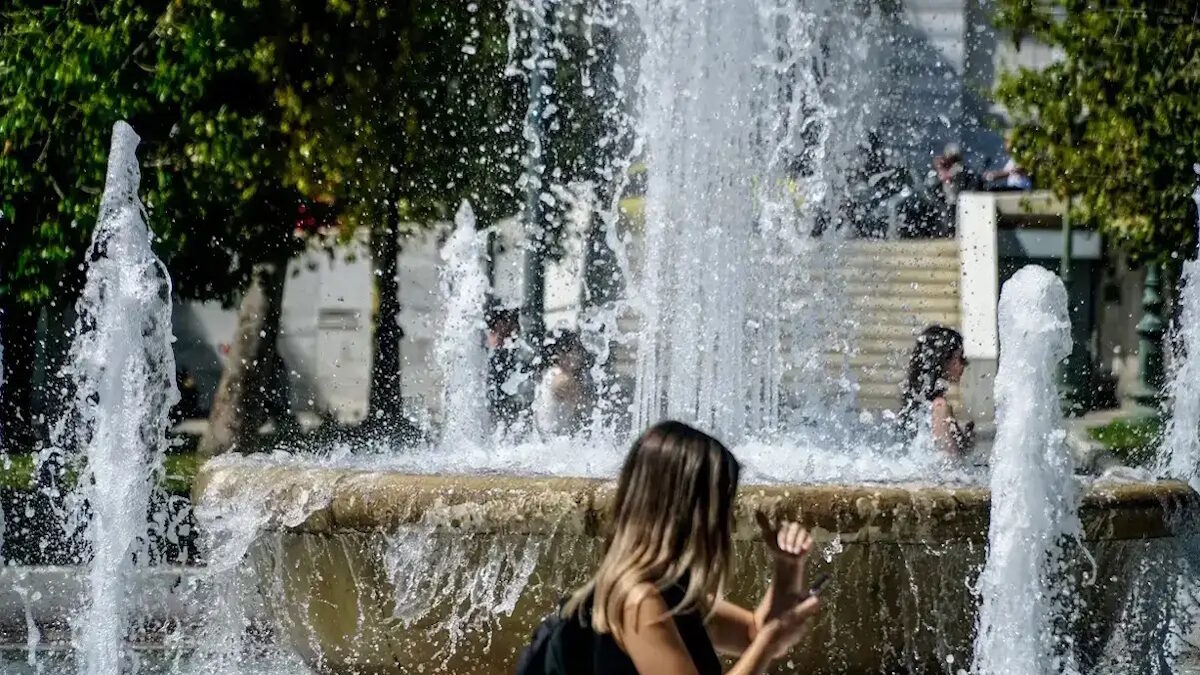 Ζέστη στην Αθήνα