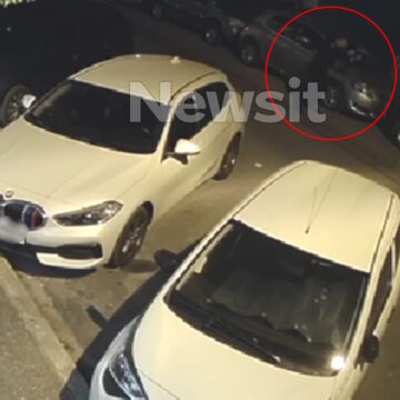 Η στιγμή που ο αστυνομικός πυροβολεί τον δράστη