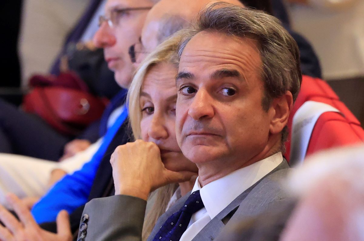 Κυριάκος Μητσοτάκης και Μαρέβα Γκραμπόφσκι - Μητσοτάκη