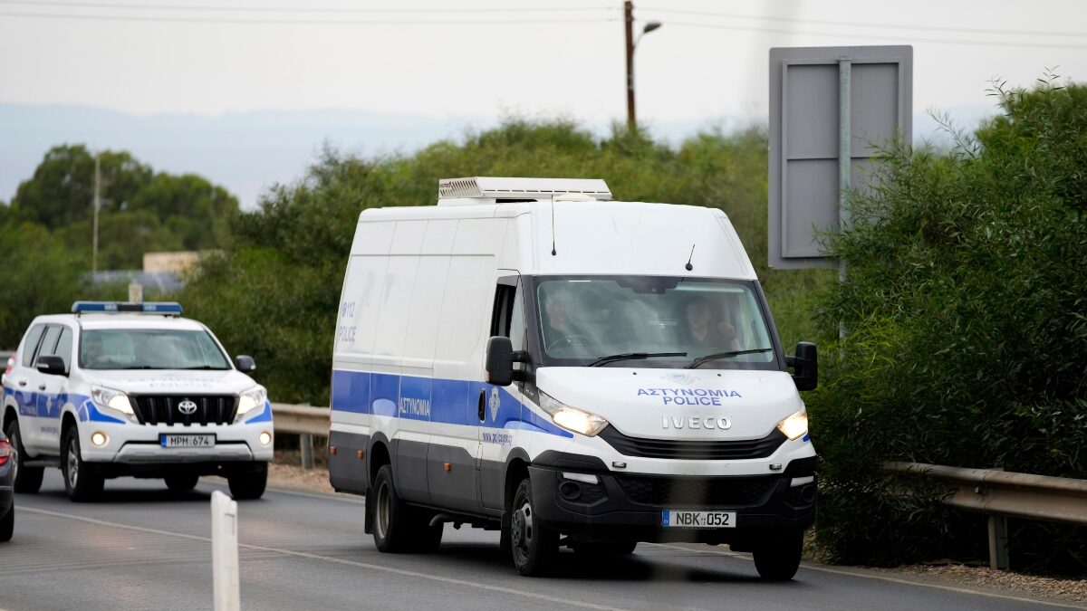 Όχημα μεταφοράς κρατουμένων στην Κύπρο